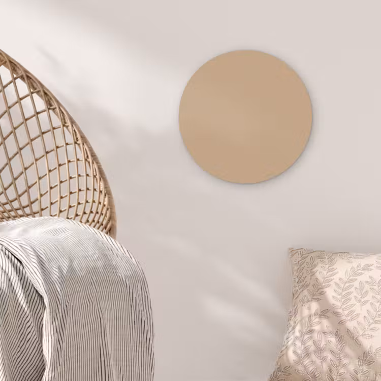 Muurcirkel - Soft - Taupe - Bruin — 5