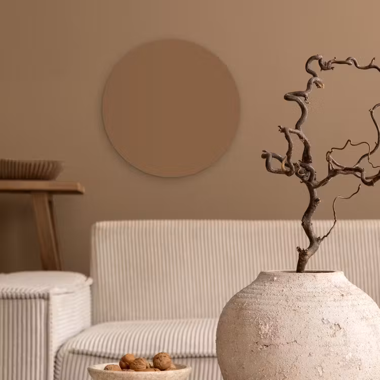 Muurcirkel - Soft - Walnut - Bruin — 2