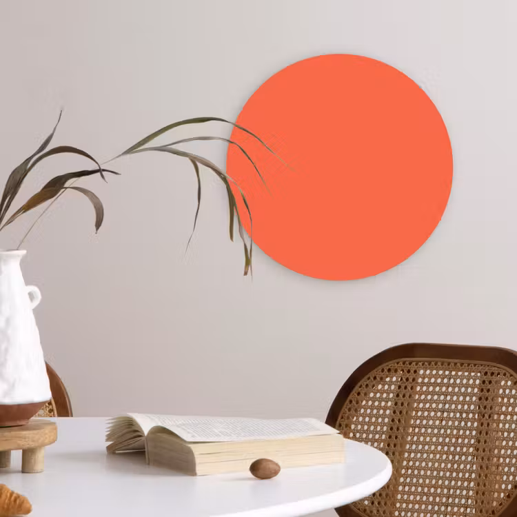 Muurcirkel - Sunset - Salmon - Oranje — 4