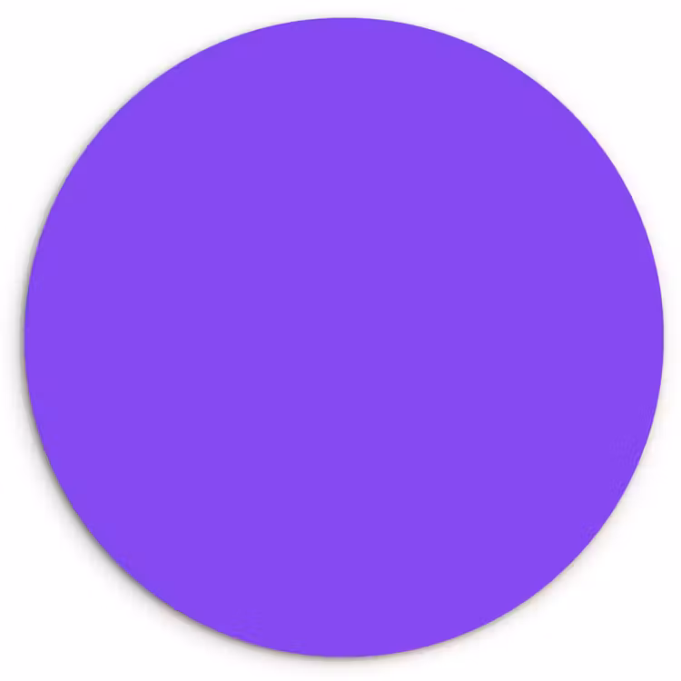 Muurcirkel - Vivid - Violet - Paars — 1