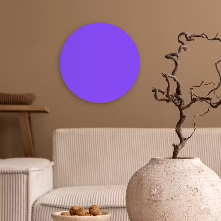 Muurcirkel - Vivid - Violet - Paars — 2