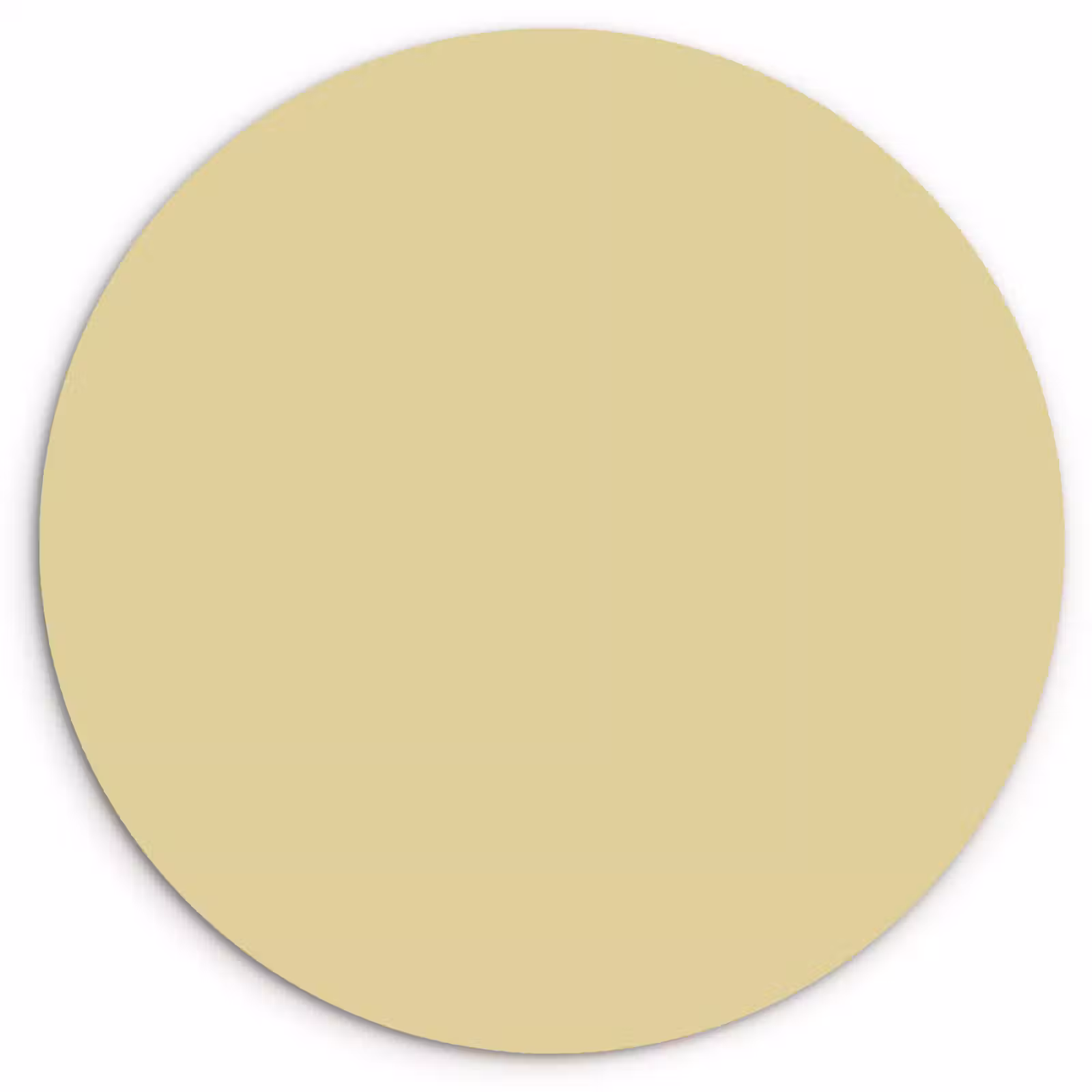 Muurcirkel - Mellow - Touch - Geel — 1