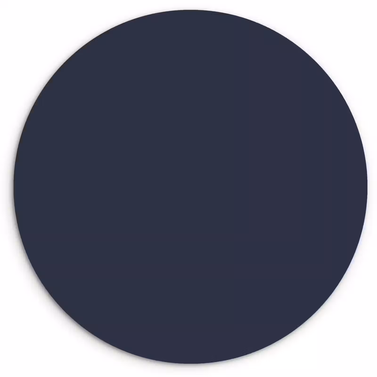 Muurcirkel - Midnight - Swing - Blauw — 1
