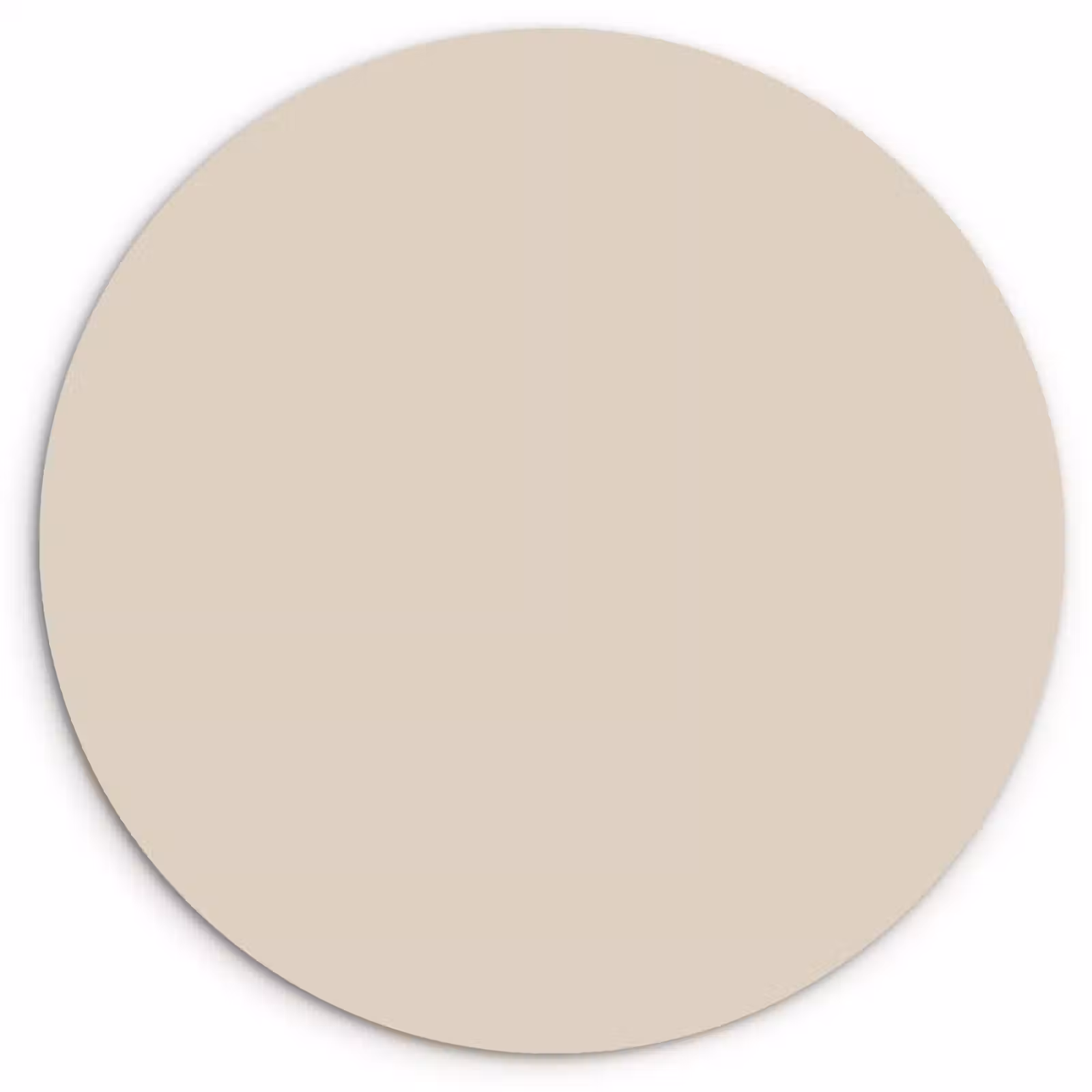 Muurcirkel - Raw - Linen - Nude — 1