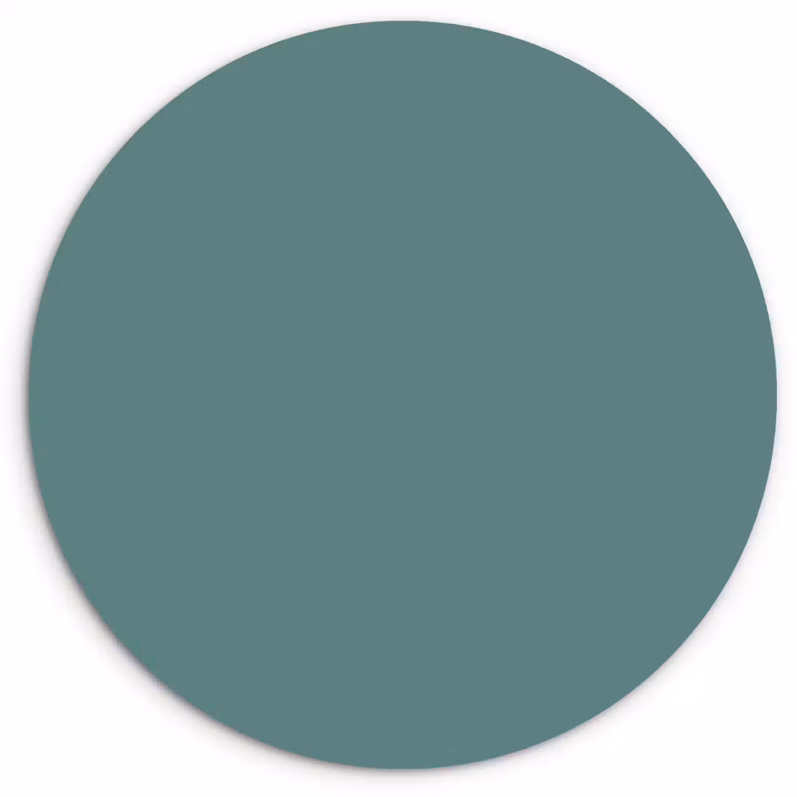 Muurcirkel - Serene - Teal - Blauw — 1