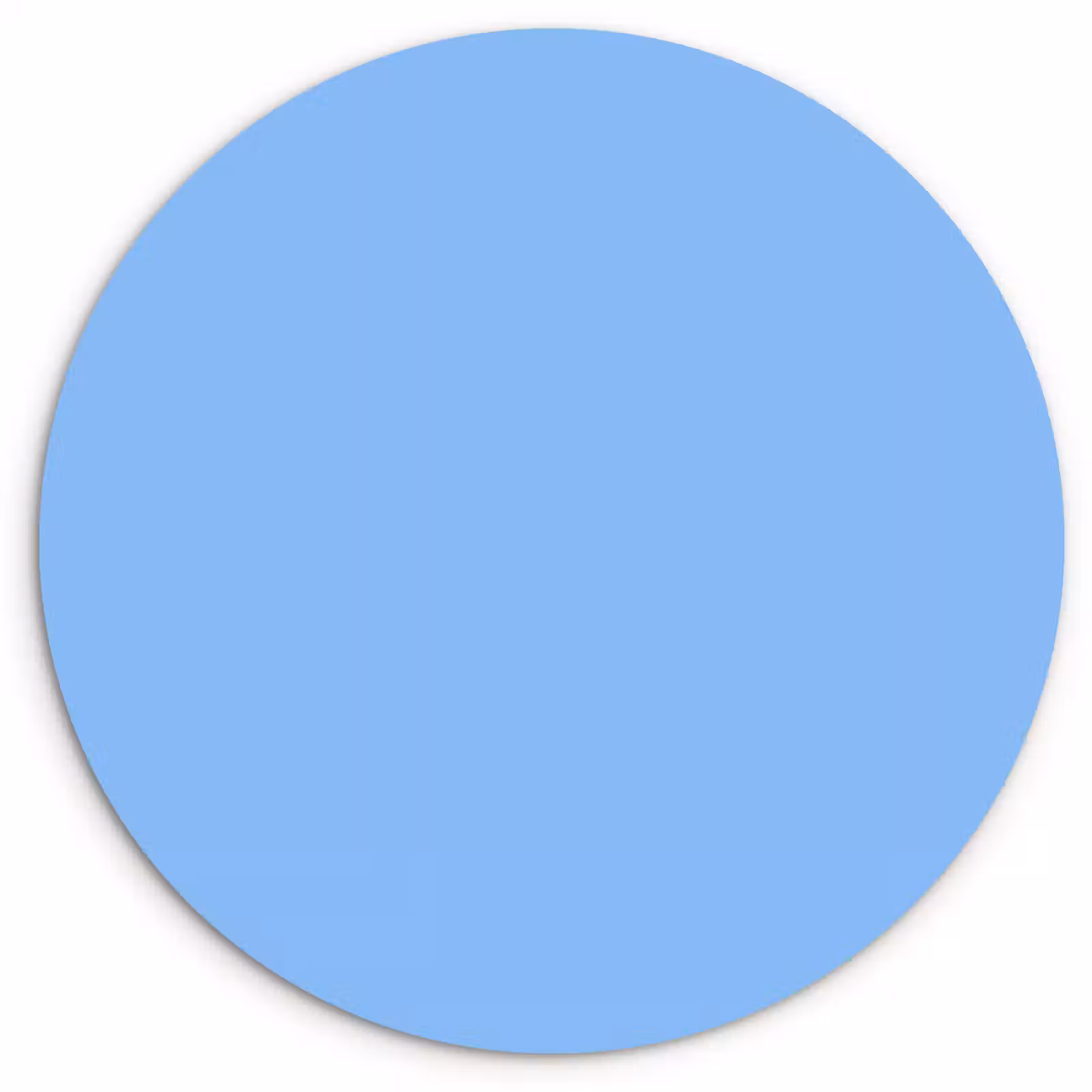 Muurcirkel - Sky - Glow - Blauw — 1