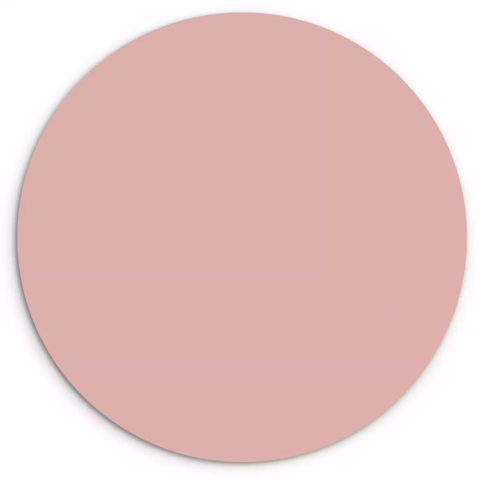 Muurcirkel - Soft - Blush - Roze — 1