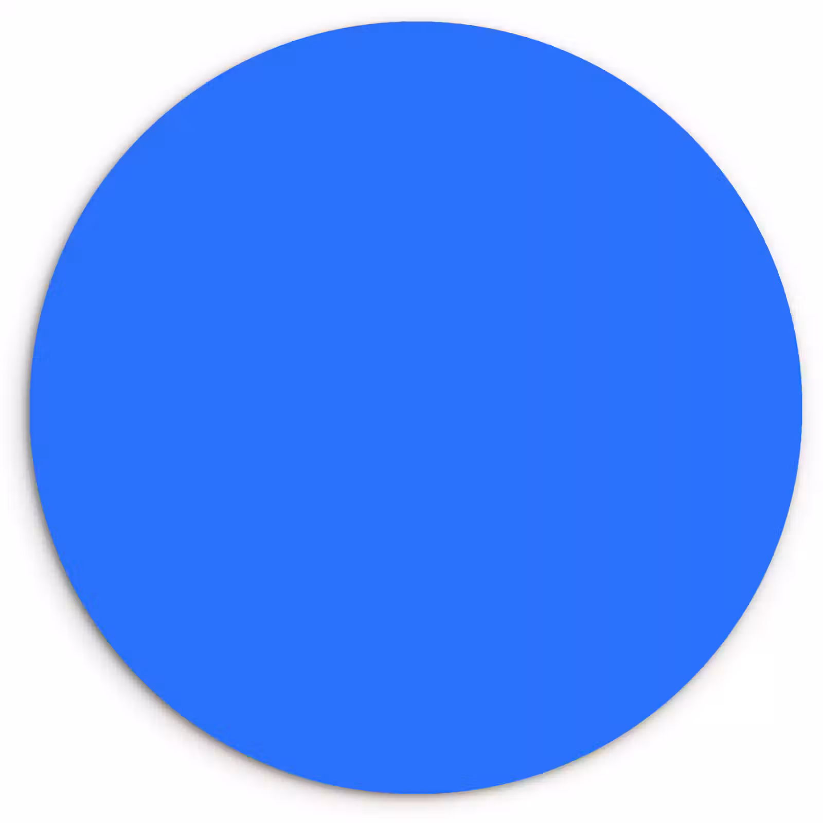 Muurcirkel - Vivid - Cobalt - Blauw — 1