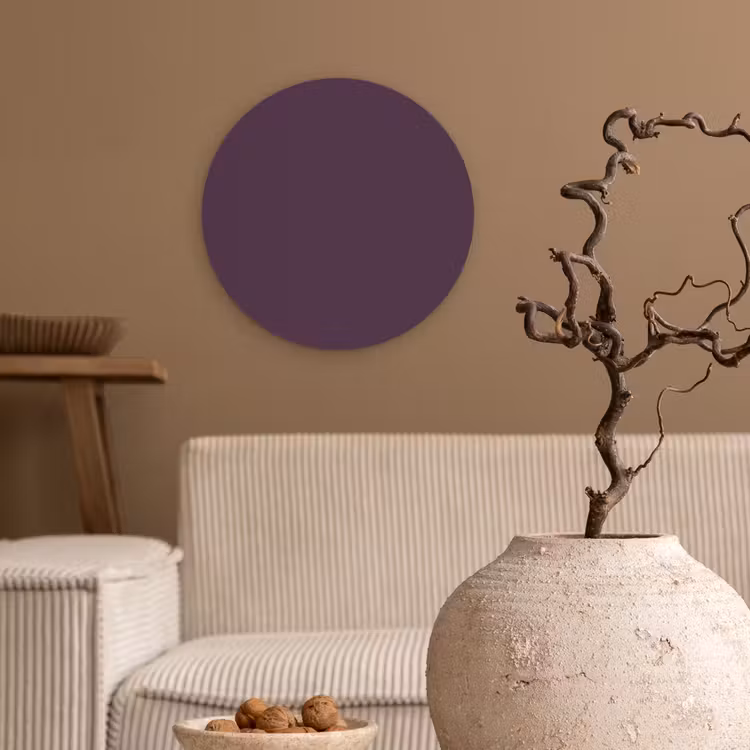 Muurcirkel - Midnight - Plum - Paars — 2