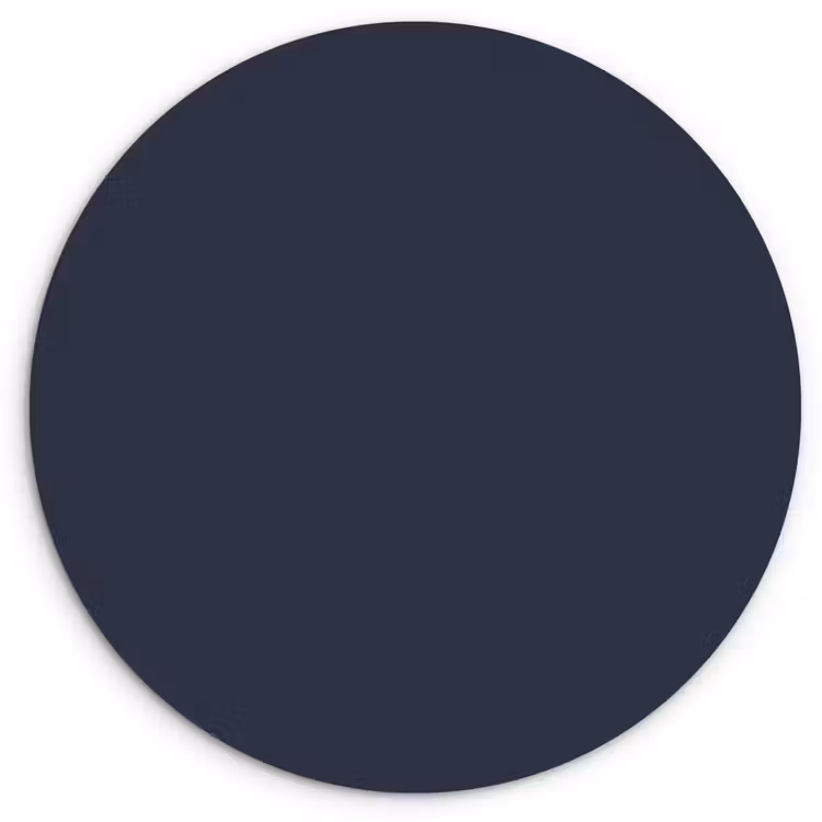 Muurcirkel - Midnight - Swing - Blauw — 1