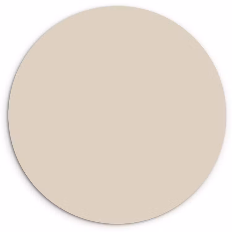 Muurcirkel - Raw - Linen - Nude — 1