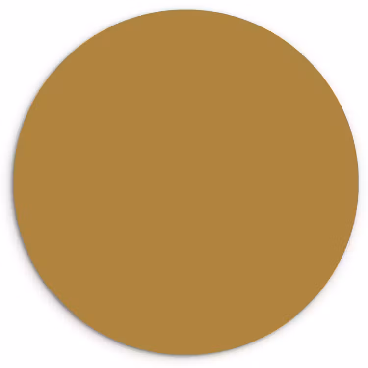 Muurcirkel - Rhythmic - Ochre - Geel — 1