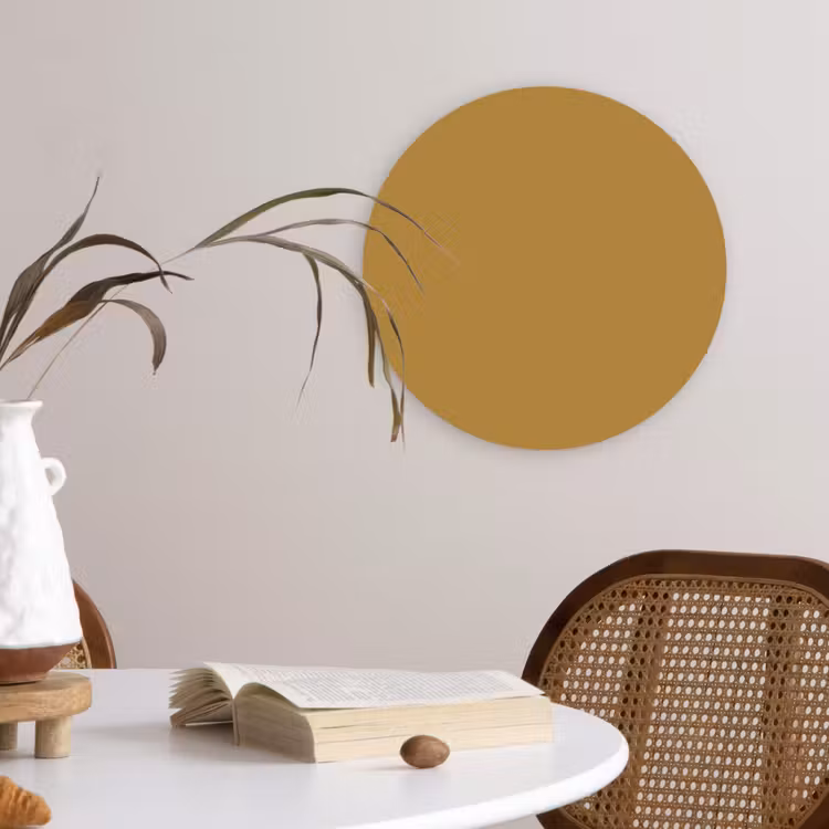 Muurcirkel - Rhythmic - Ochre - Geel — 4