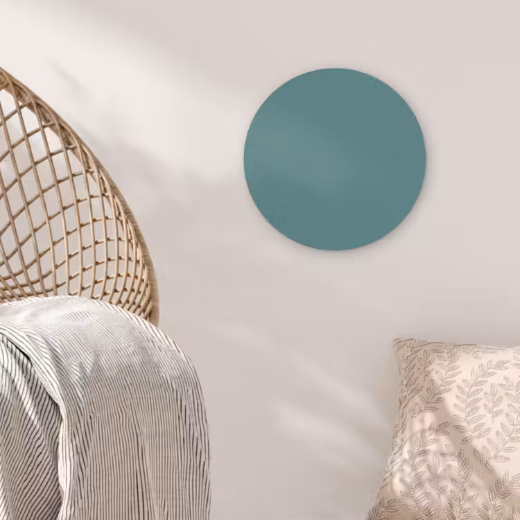 Muurcirkel - Serene - Teal - Blauw — 5