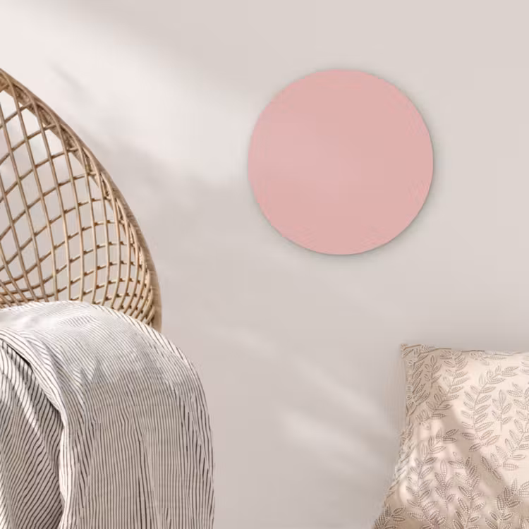 Muurcirkel - Soft - Blush - Roze — 5
