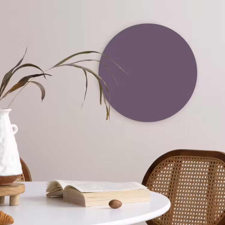 Muurcirkel - Velvet - Aubergine - Paars — 4