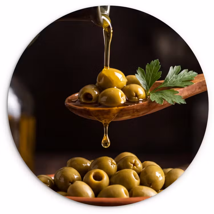 Muurcirkel - Olijven - Olijfolie - Eten — 1