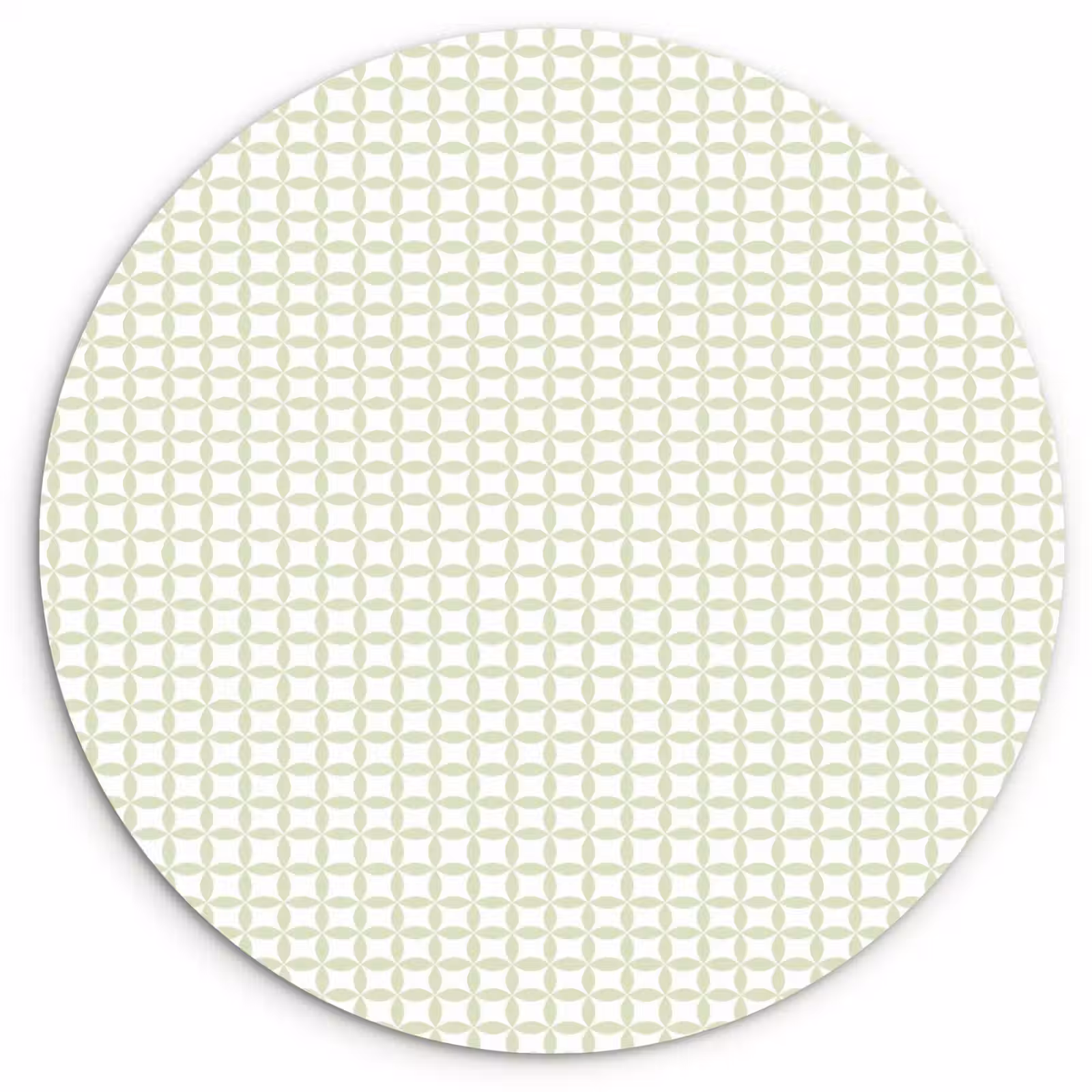 Muurcirkel - Saliegroen - Geometrisch - Cirkels - Patroon — 1