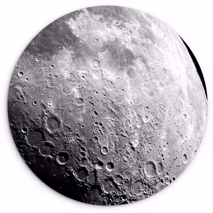 Muurcirkel - Maan - Kraters - Ruimte — 1