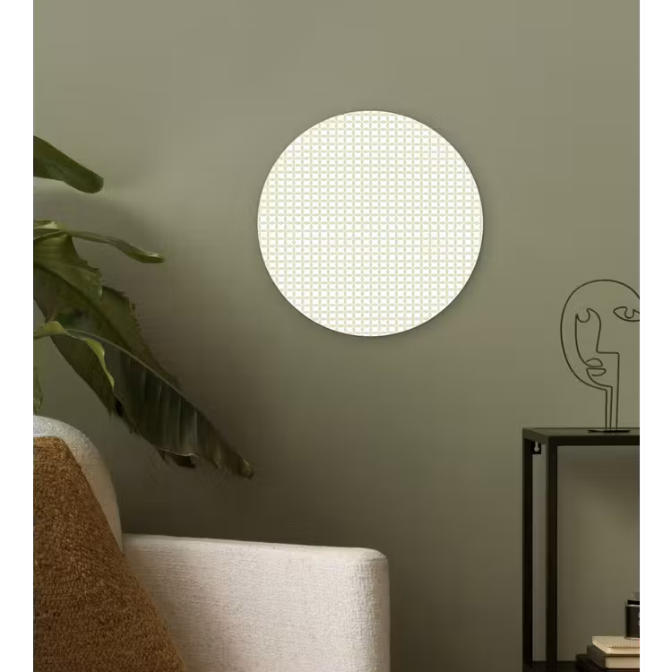 Muurcirkel - Saliegroen - Geometrisch - Cirkels - Patroon — 3