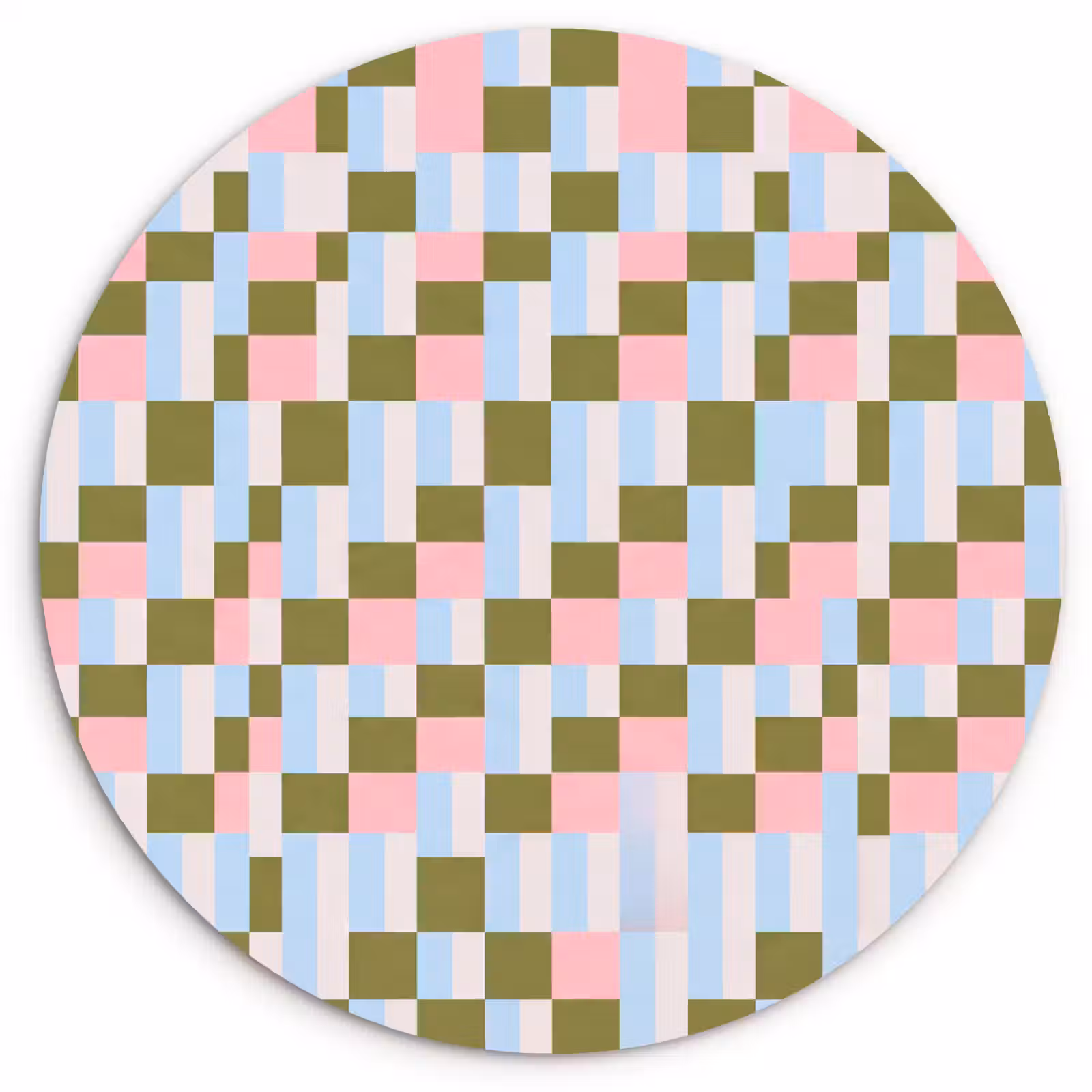 Muurcirkel - Patroon - Geometrisch - Abstract - Kleurrijk - Modern — 1