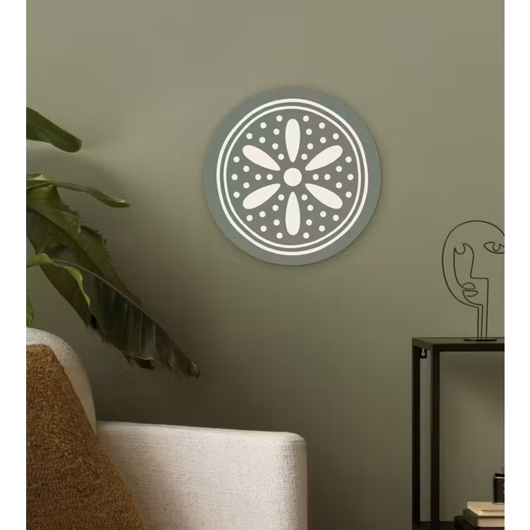 Muurcirkel - Patroon - Cirkel - Abstract - Groen - Decoratie — 3