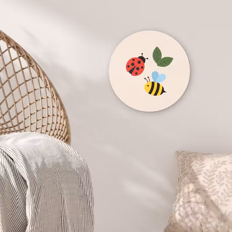 Muurcirkel - Insect - Blad - Natuur - Speels - Illustratie — 5