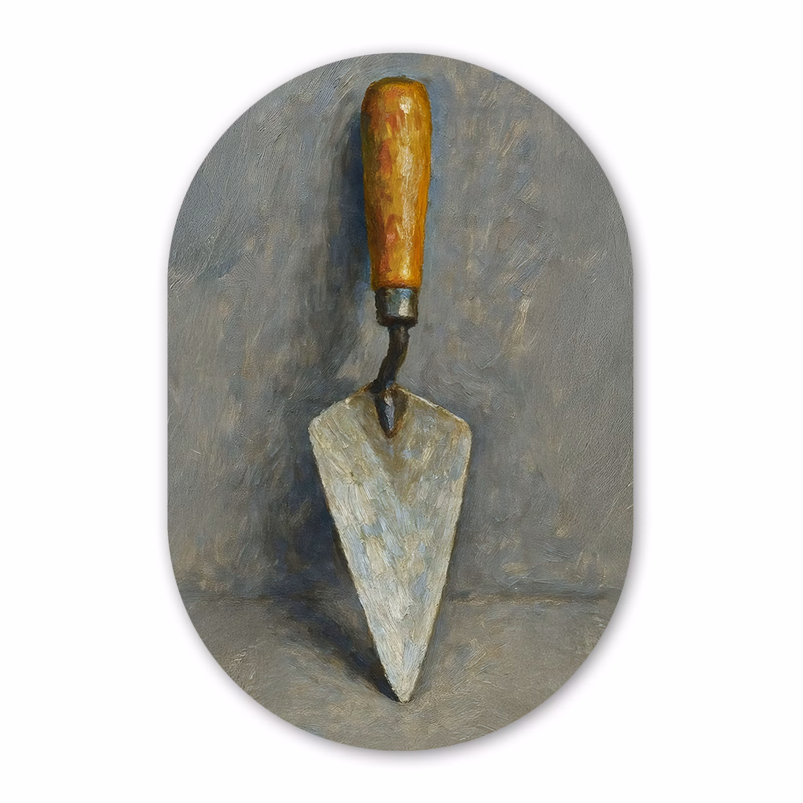 Muurovaal aluminium - Troffel - Verf - Gereedschap — 1
