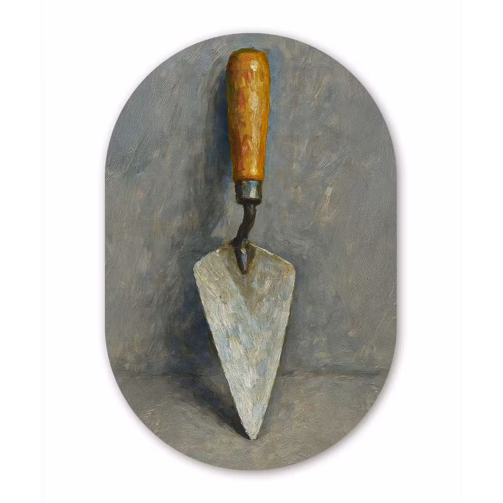 Muurovaal - Glas - Troffel - Verf - Gereedschap — 1