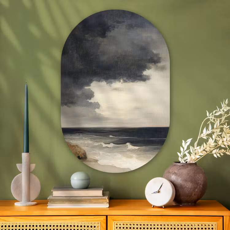 Muurovaal - Glas - Kust - Golven - Rots - Storm — 2