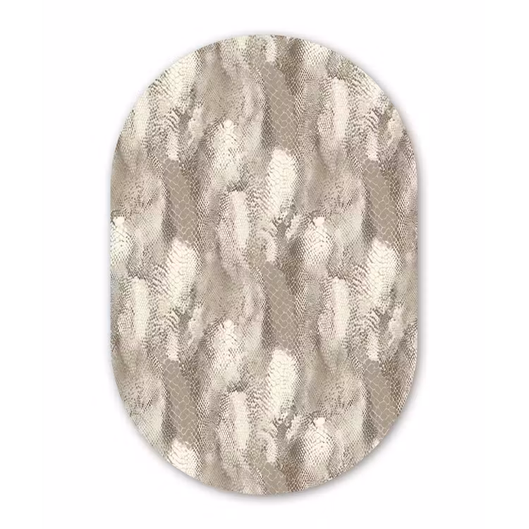 Muurovaal aluminium - Slang - Textuur - Zand — 1