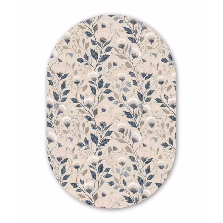 Muurovaal aluminium - Klassiek - Botanisch - Kleurrijk — 1