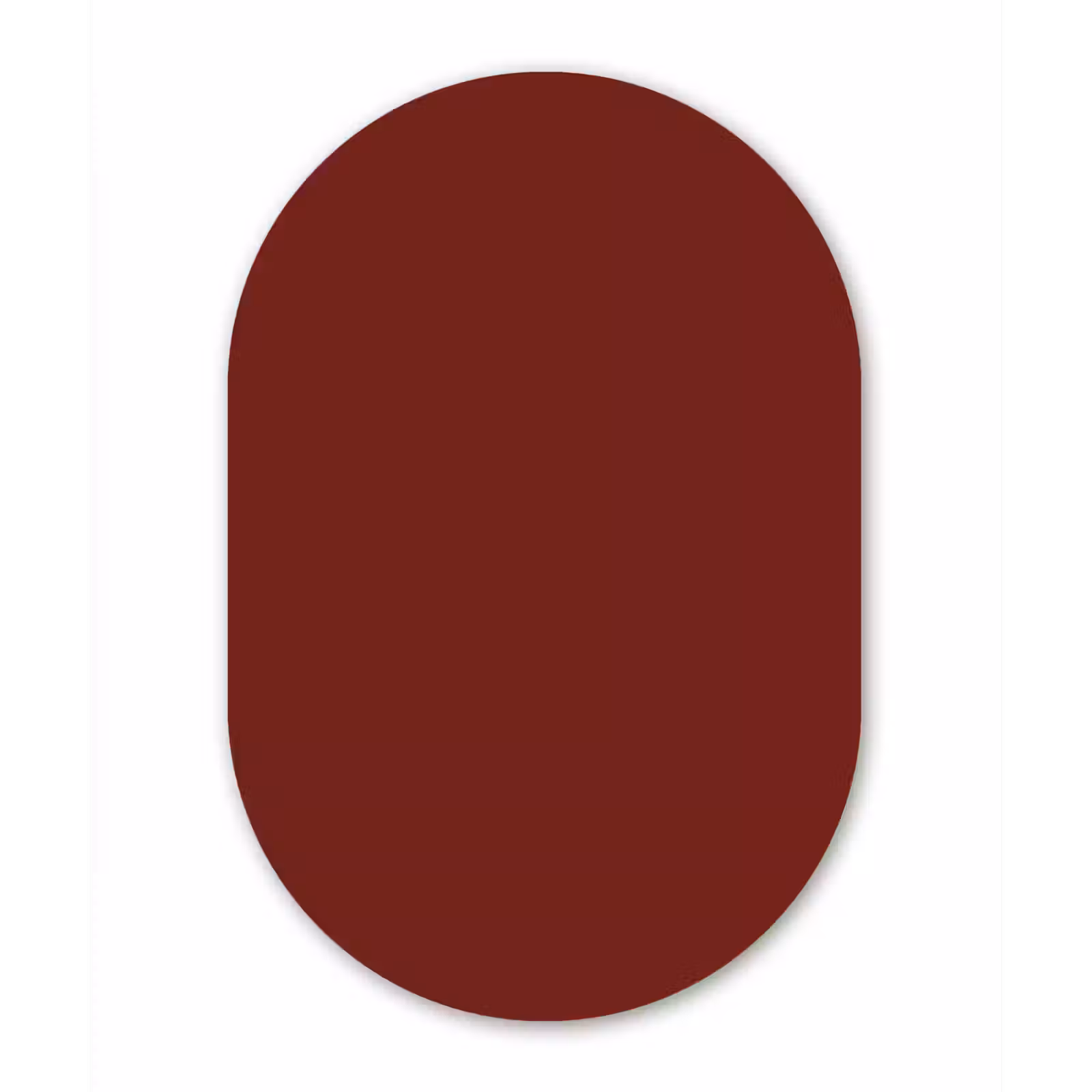 Muurovaal aluminium - Rustic - Terracotta - Rood — 1