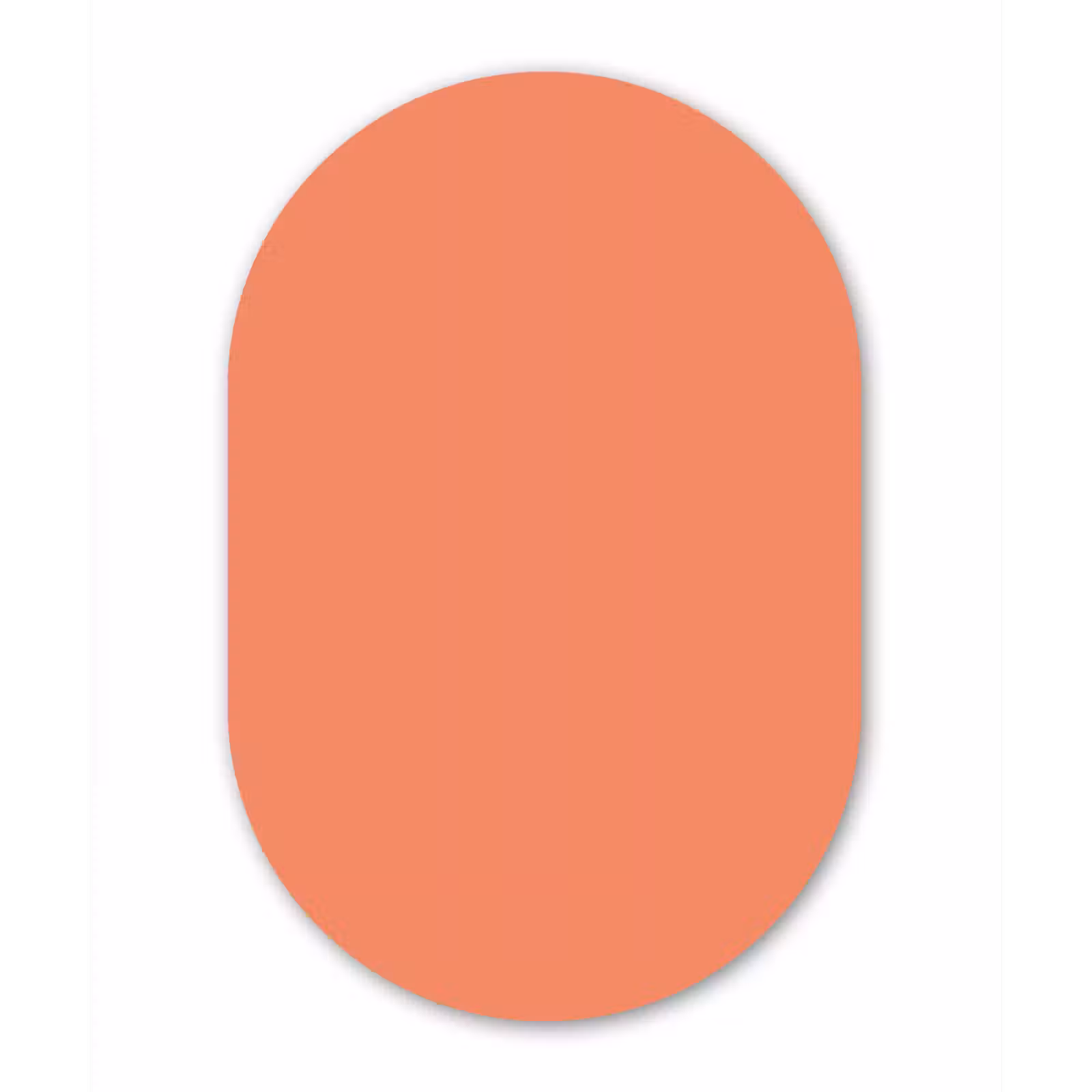 Muurovaal aluminium - Warm - Clay - Terracotta — 1