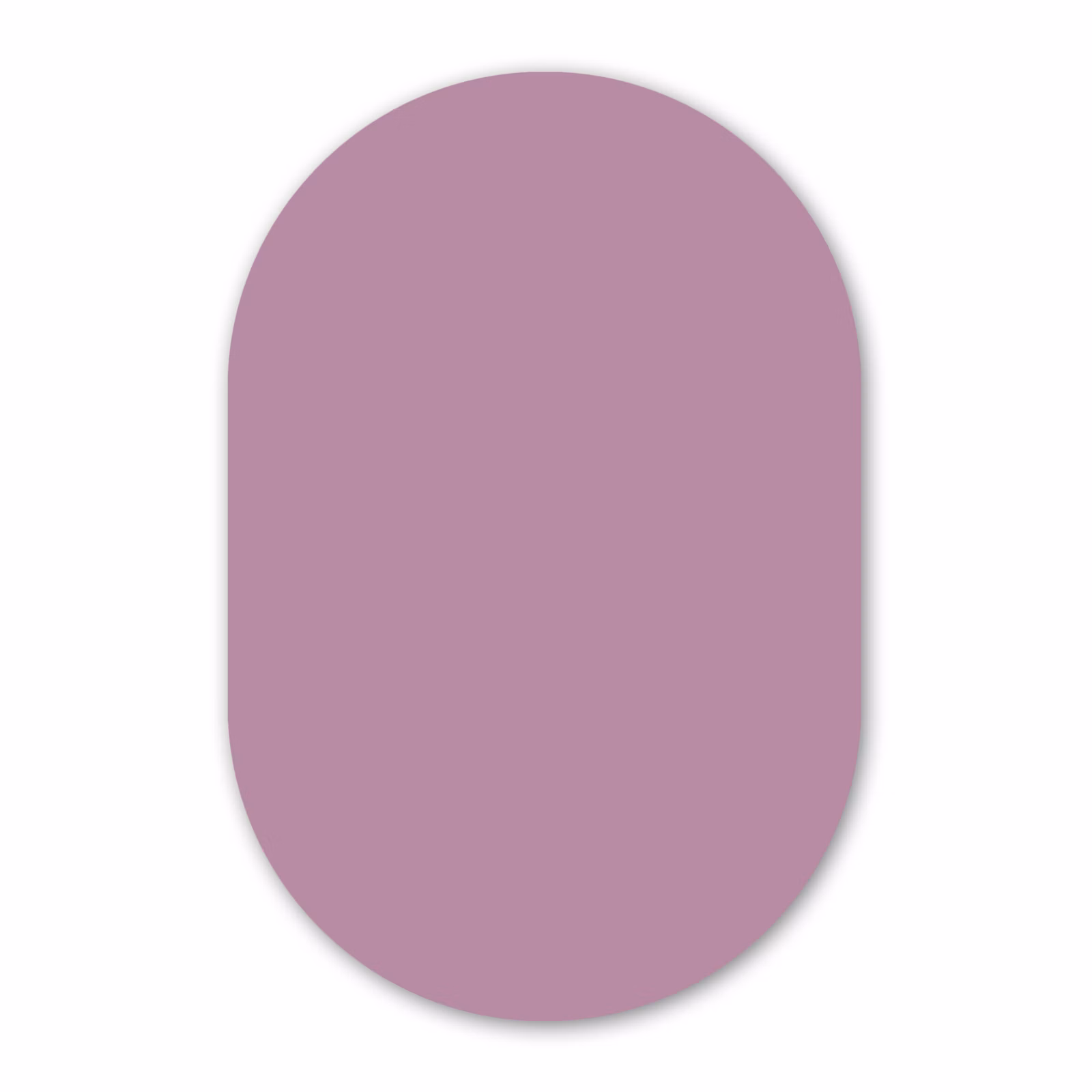 Muurovaal aluminium - Lilac - Paars - Mauve — 1