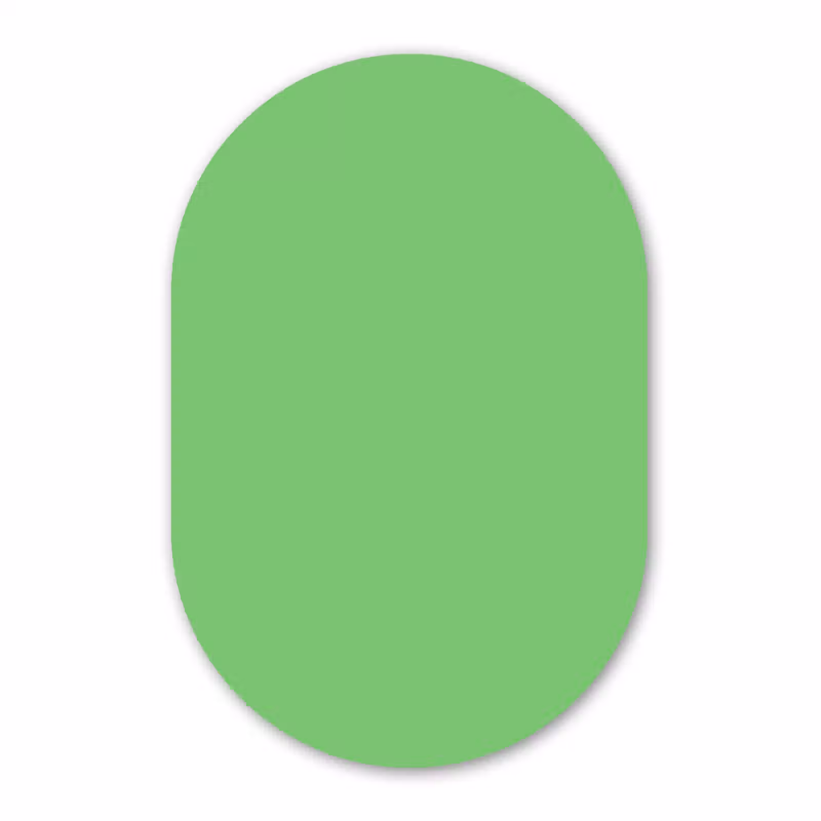 Muurovaal aluminium - Meadow - Green - Groen — 1