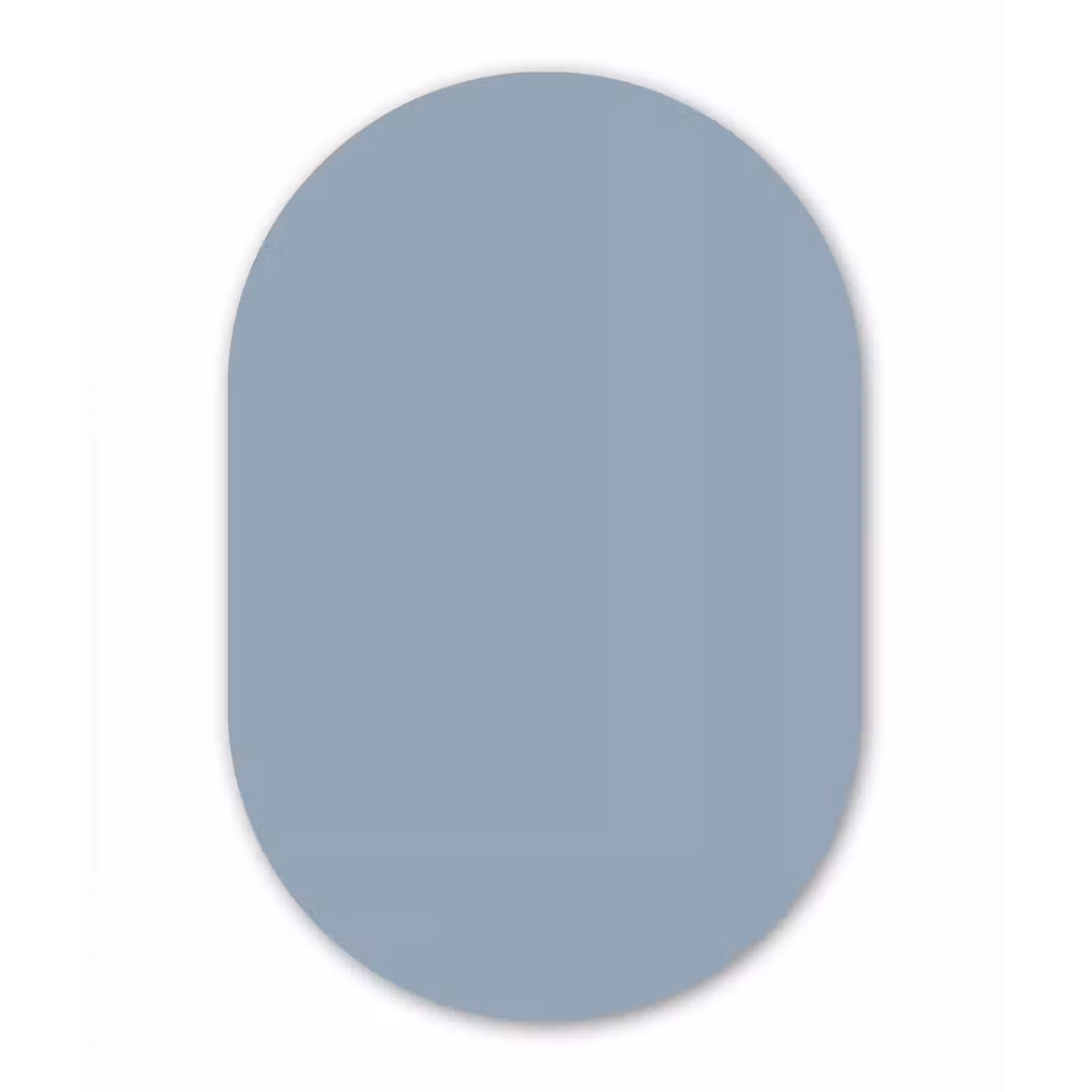 Muurovaal aluminium - Mellow - Breeze - Blauw — 1