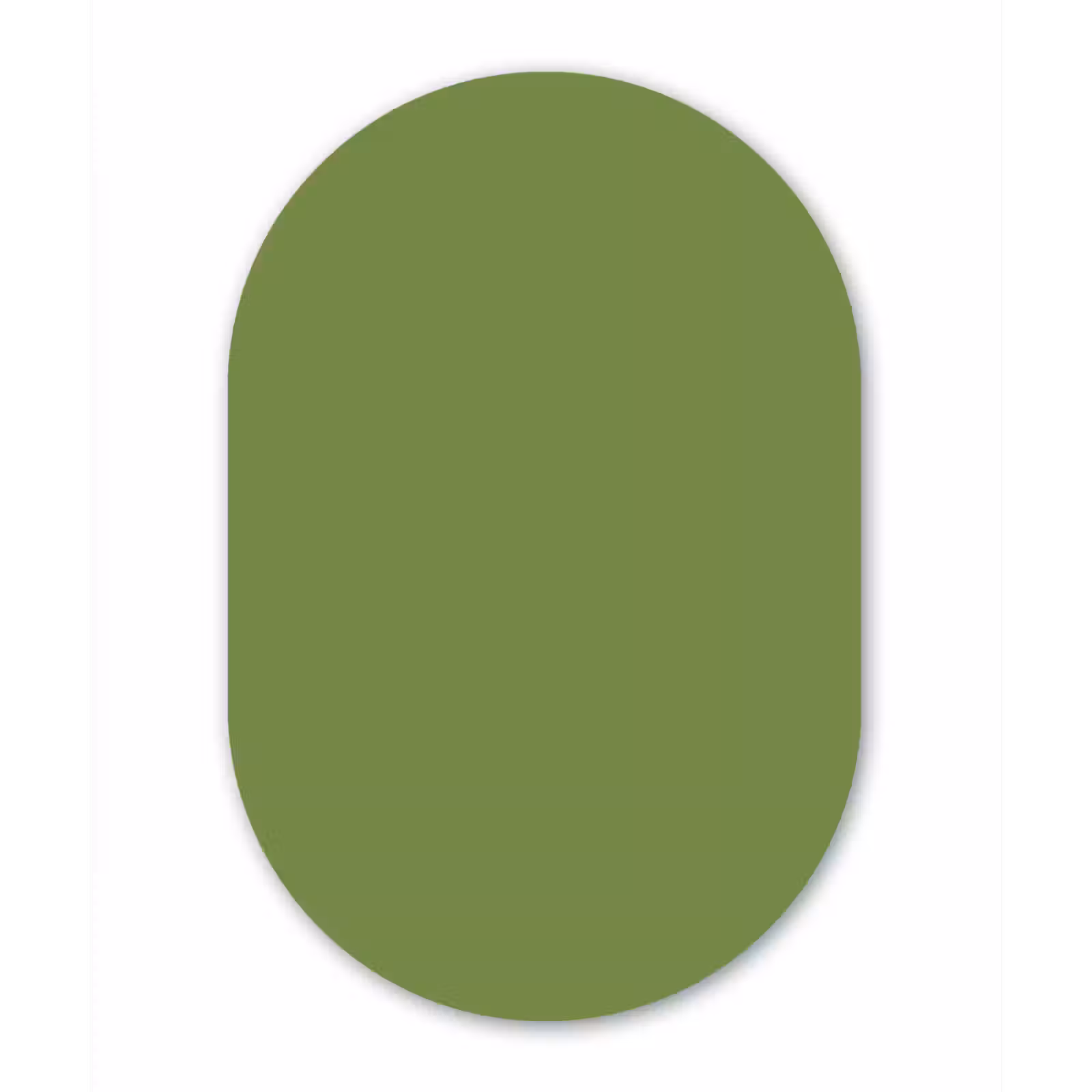 Muurovaal aluminium - Moss - Green - Groen — 1