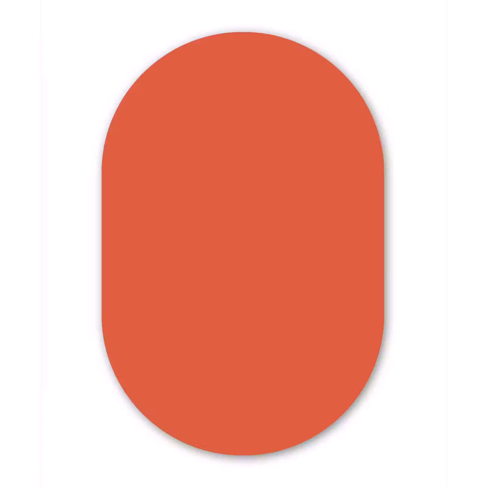 Muurovaal aluminium - Rustic - Clay - Oranje — 1
