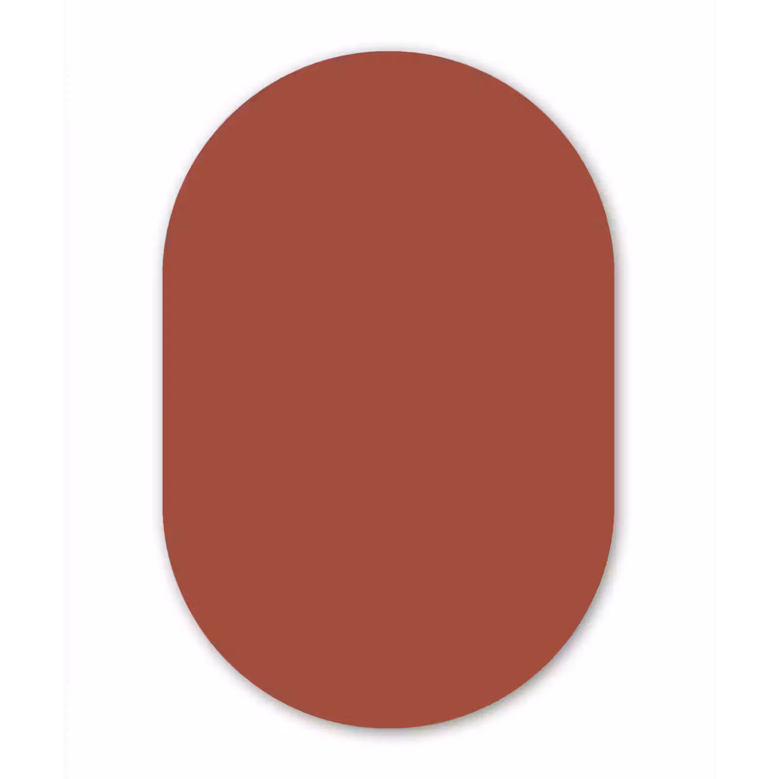 Muurovaal aluminium - Rustic - Terracotta - Oranje — 1