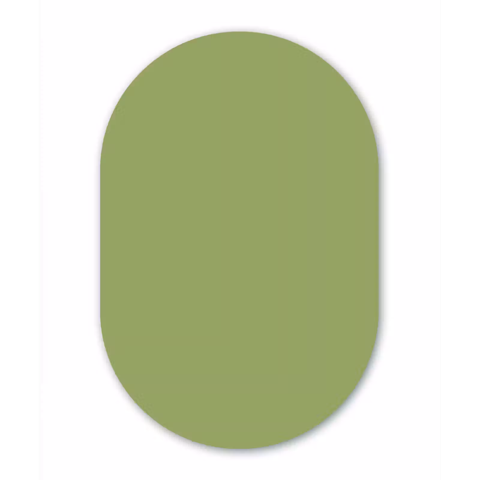 Muurovaal aluminium - Sage - Green - Groen — 1