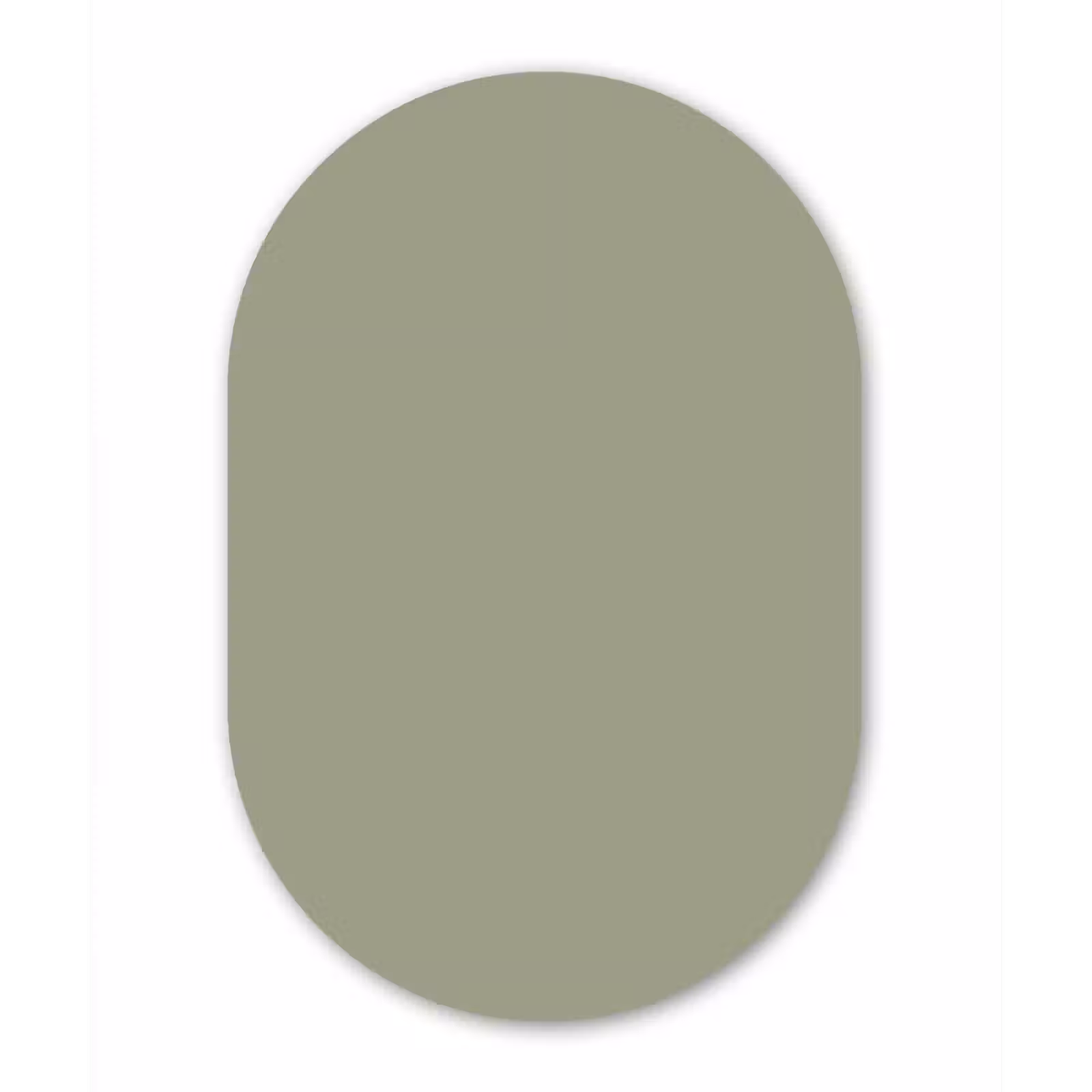 Muurovaal aluminium - Sage - Mist - Groen — 1
