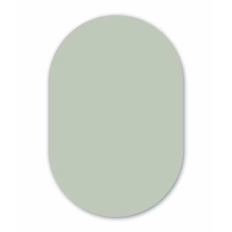 Muurovaal aluminium - Frosted - Mint - Groen — 1