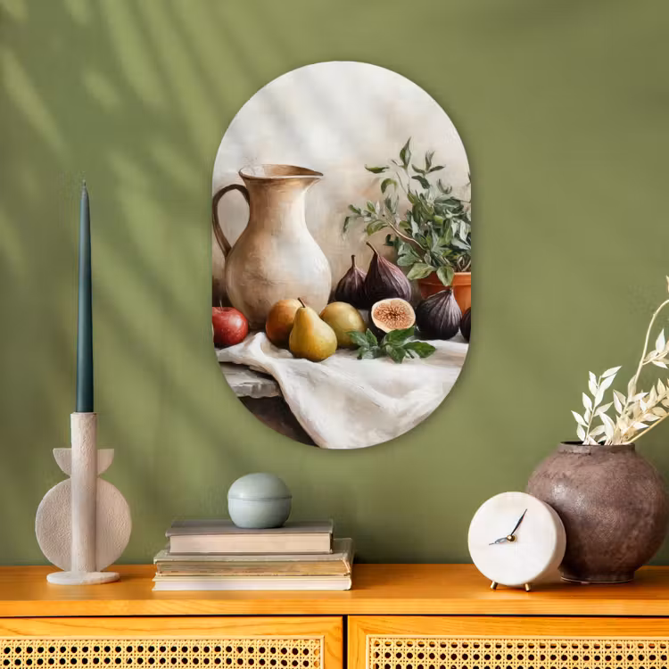 Muurovaal - Kunststof - Fruit - Kruiden - Landelijk — 2