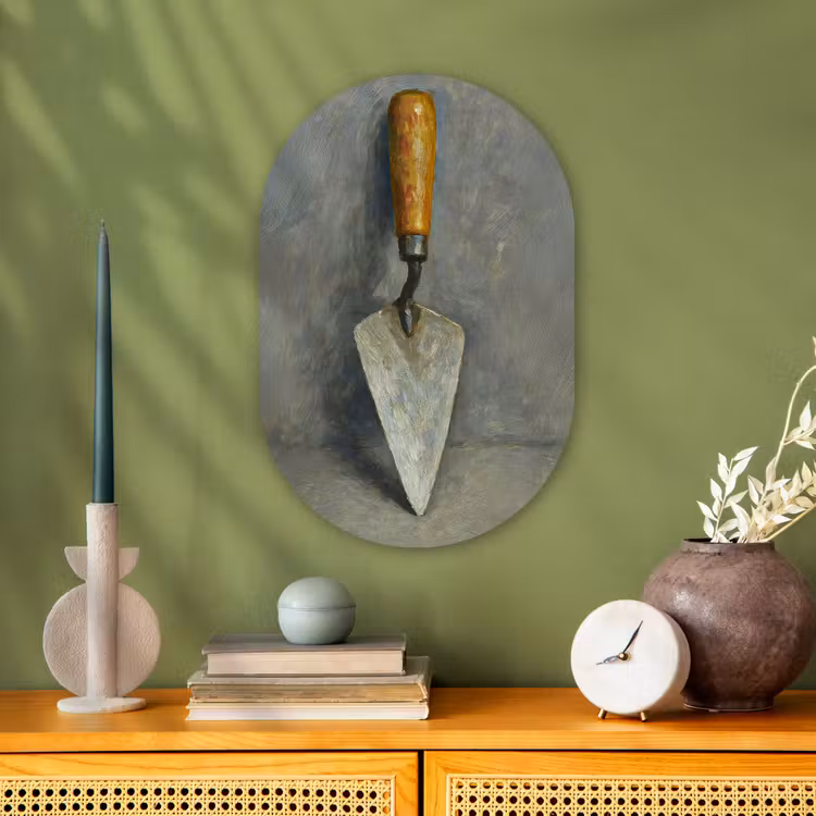 Muurovaal - Kunststof - Troffel - Verf - Gereedschap — 2