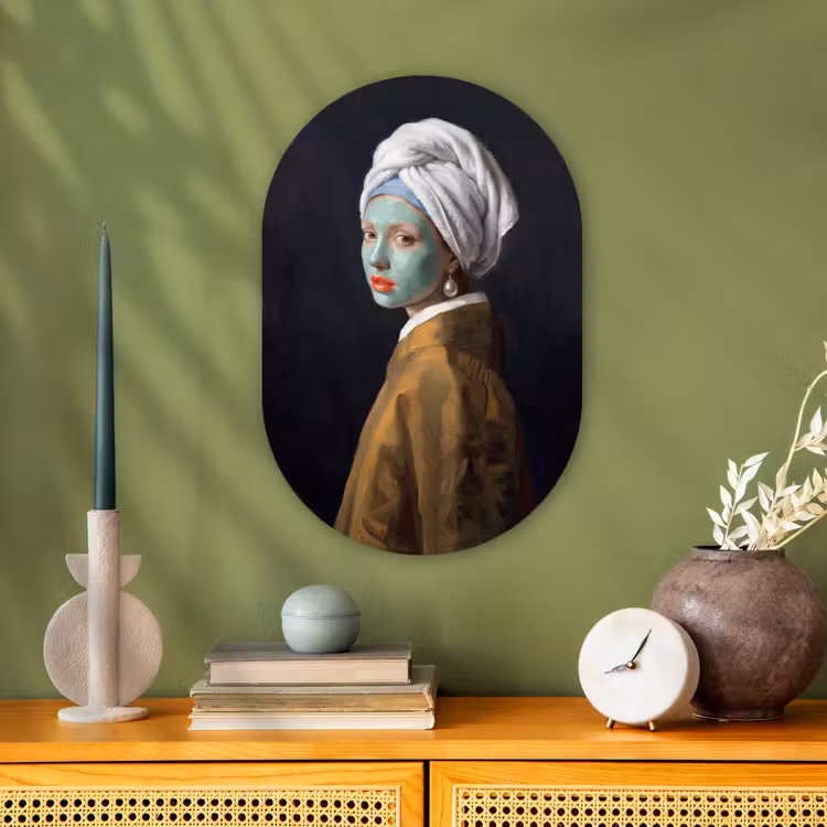 Muurovaal - Kunststof - Iconisch - Modern - Kleurrijk — 2