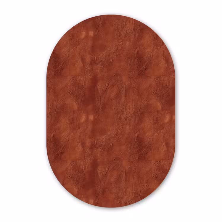 Muurovaal - Kunststof - Stucwerk - Textuur  - Terracotta — 3