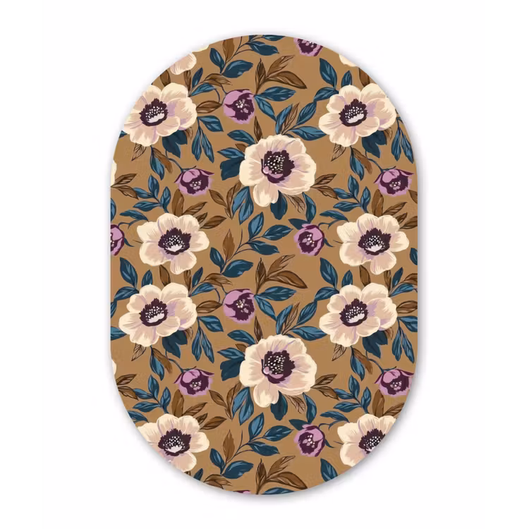 Muurovaal - Kunststof - Floraal - Stilleven - Kleurrijk — 3