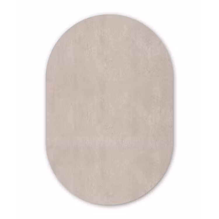 Muurovaal - Kunststof - Textuur - Effen - Abstract - Beige — 3