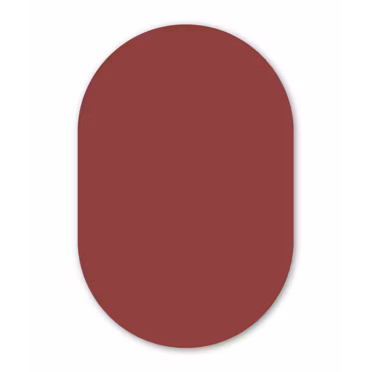 Muurovaal - Kunststof - Barn - Antique - Rood — 3